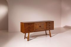A grissinato sideboard in chestnut wood Italy late 1940s - 4222648