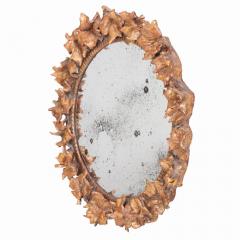 A handmade Sardinia style mirror in the manner of Michel Salerno  - 4264745