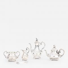 A historically important Victorian silver tea and coffee set - 4246783