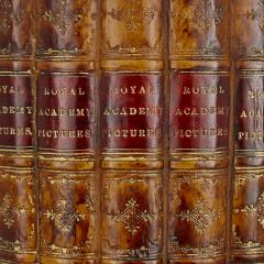 A lacquered Edwardian style novelty faux book spine waste paper basket - 3056068