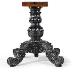 A large Anglo Ceylonese ebony and specimen wood centre table circa 1840 - 1905394