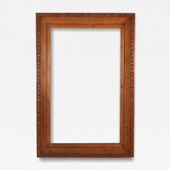 A large English carved pine frame C 1880 - 4159139
