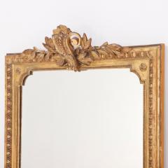 A large French giltwood and gessor mirror in the Louis XV style circa 1910  - 3477039
