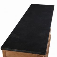 A large French oak store counter C 1900  - 4232281
