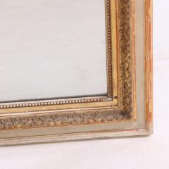 A large French painted and gilt mirror C 1880  - 4270369
