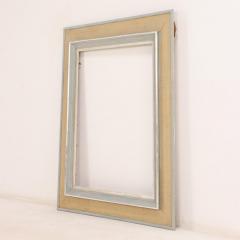 A large French painted canvas frame C 1970  - 4103194