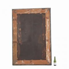 A large French painted mirror C 1920  - 4113342