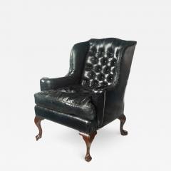 A large George III wing arm chair - 2841071