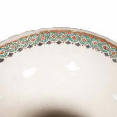 A large Meiji period Satsuma earthenware floor vase - 2344730