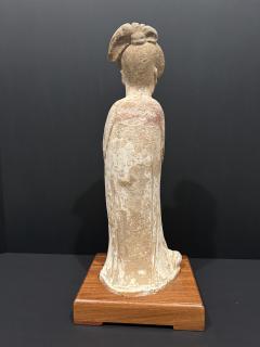 A large Pottery Tomb Figure of a Corpulent Lady TL tested  - 4126979