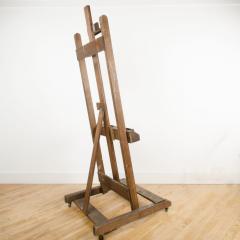 A large adjustable antique artist easel from France - 1823364