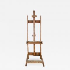 A large adjustable antique artist easel from France - 1824124