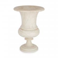 A large alabaster campagna shaped vase - 2912308