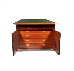 A large and imposing Victorian mahogany partners desk - 3039435
