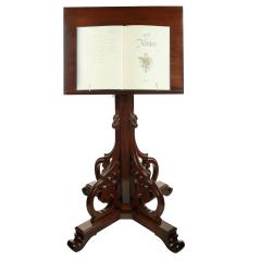 A large mahogany lectern by Yabsley of Plymouth - 2795342