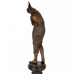 A large patinated bronze figure of Ondine - 2694063