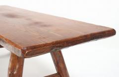A large rustic modern French farm table circa 1940  - 3594837