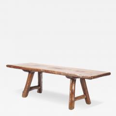 A large rustic modern French farm table circa 1940  - 3600675