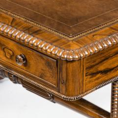 A late Regency rosewood free standing library table by James Winter - 1153201