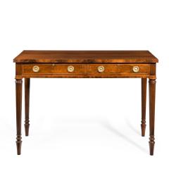 A late Victorian mahogany serving table in the Regency style - 1426828