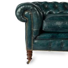 A late Victorian two seater Chesterfield sofa - 3467821