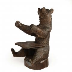 A linden wood Black Forest Bear armchair from Peter Trauffer - 3118299