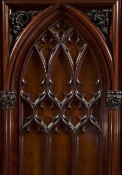 A magnificent regency mahogany two door cabinet - 4444983