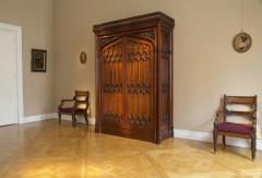 A magnificent regency mahogany two door cabinet - 4444987