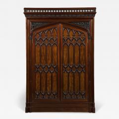 A magnificent regency mahogany two door cabinet - 4445063