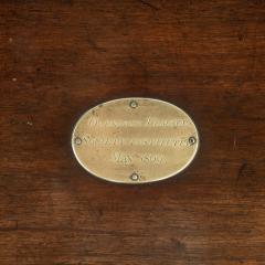 A mahogany strong box made for the Ovenden Female Society Instituted May 1809 - 3184672