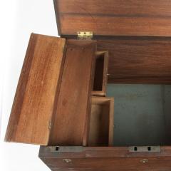 A mahogany strong box made for the Ovenden Female Society Instituted May 1809 - 3184673