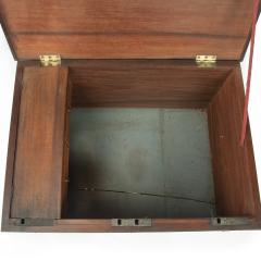 A mahogany strong box made for the Ovenden Female Society Instituted May 1809 - 3184674