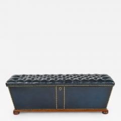 A mid Victorian mahogany framed ottoman - 4307199