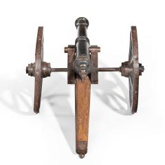 A mid Victorian model of a field cannon - 1410705