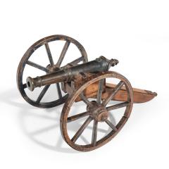 A mid Victorian model of a field cannon - 1410715