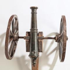 A mid Victorian model of a field cannon - 1410716