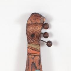 A mid century modern Witco tiki guitar sculpture or candle holder circa 1960 - 3061206