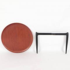 A modern Engholm Willumsen for Fritz Hansen teak tray table circa 1960  - 3061296