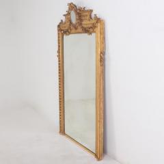 A monumental French Louis XVI style ornate giltwood mirror C 1890  - 3941017