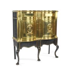 A most unusual Victorian brass private posting box - 4285837