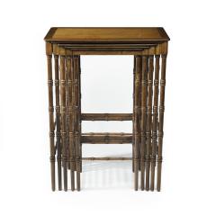 A nest of five Regency specimen wood tables attributed to Gillows - 3363082