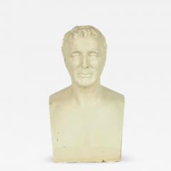 A painted plaster herm bust of the Duke of Wellington by George Gammon Adams - 3295500