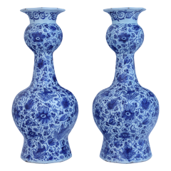 A pair of 18th century Dutch Delft Vases - 4591722