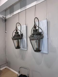 A pair of 19th Century Street lanterns - 4341975