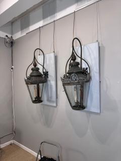 A pair of 19th Century Street lanterns - 4341981