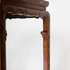 A pair of Chinese hardwood tall side tables circa 1900 - 2169832