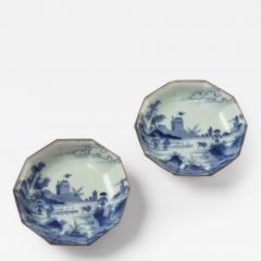 A pair of Edo period Scheveningen design Arita export dishes - 3251841