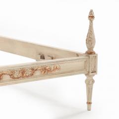 A pair of French Louis XVI style painted twin beds C 1940  - 4103450