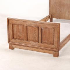 A pair of French cerused oak twin beds C 1940  - 4272074