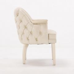 A pair of French leather club chairs C 1970  - 3750020